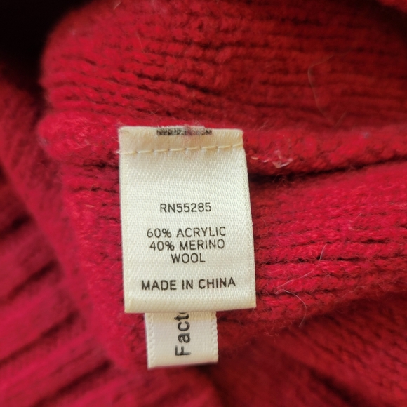 Express cable knit wool blend sweater - Picture 3 of 4